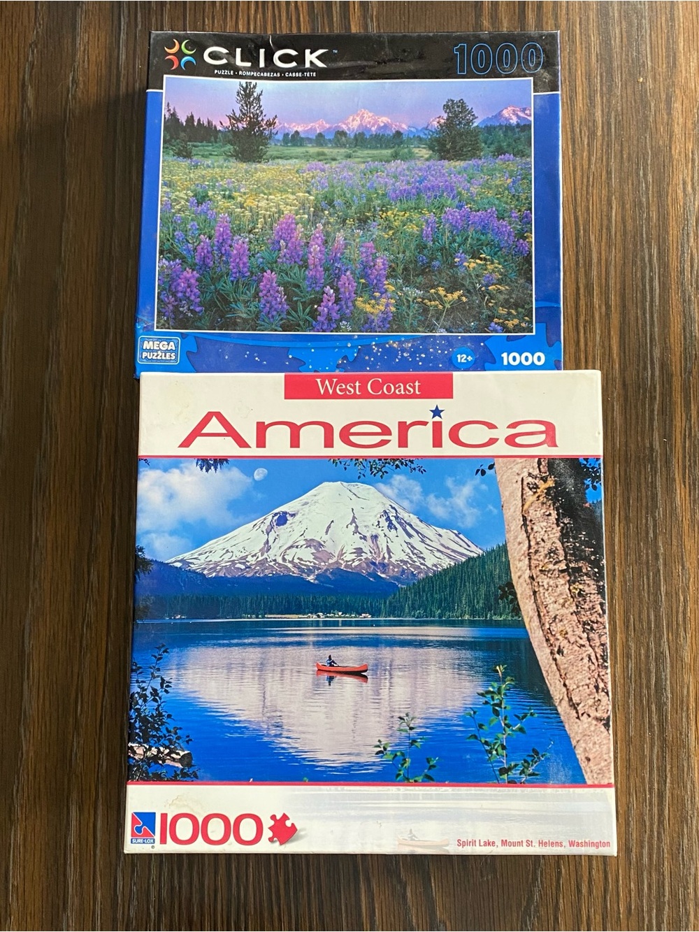 2 New Mountain Scenic 1000 Piece Puzzles